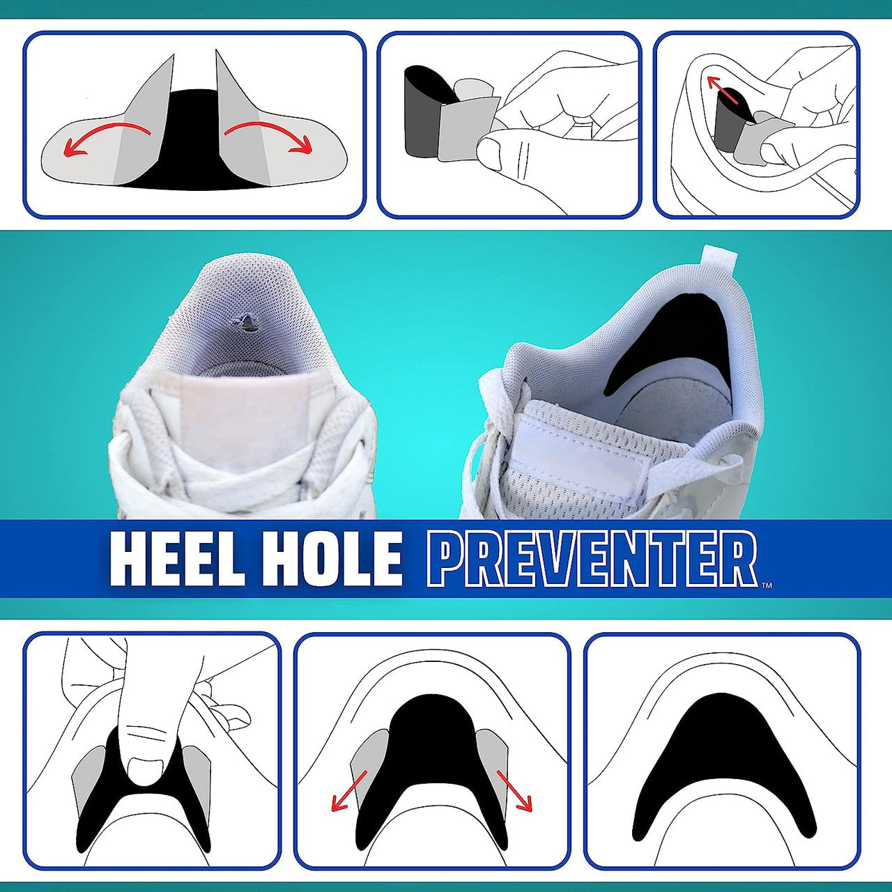 Trainer Armour Heel Hole Preventer - Frontrunner Colombo